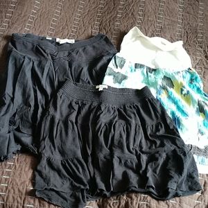 Three maternity skirts size medium